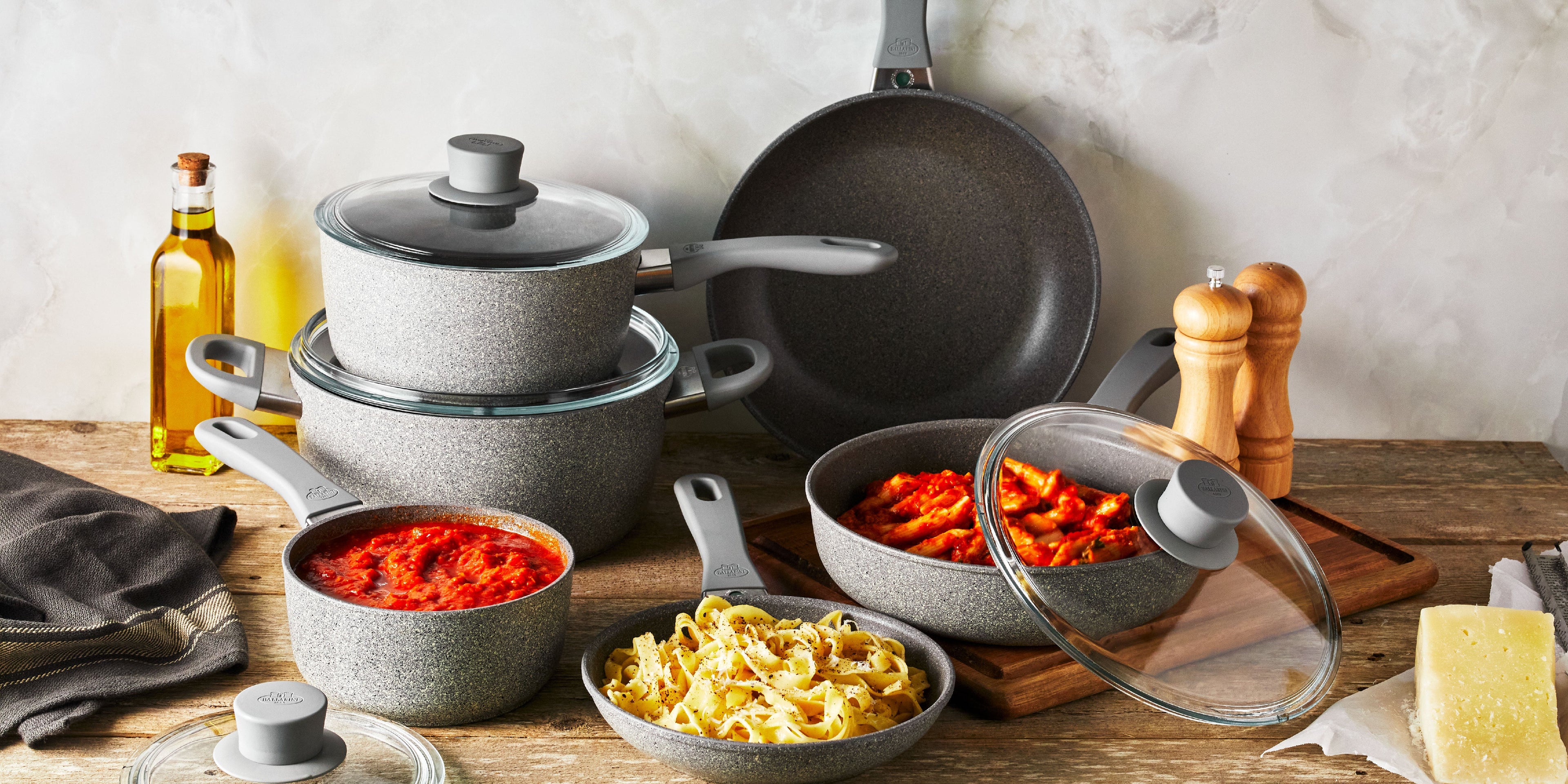 Ballarini 8" Aluminum Nonstick Fry Pan, Parma Plus Series