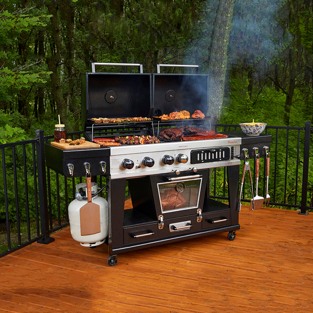 Pit Boss Memphis 1.0 Ultimate Combo Smoking BBQ Grill